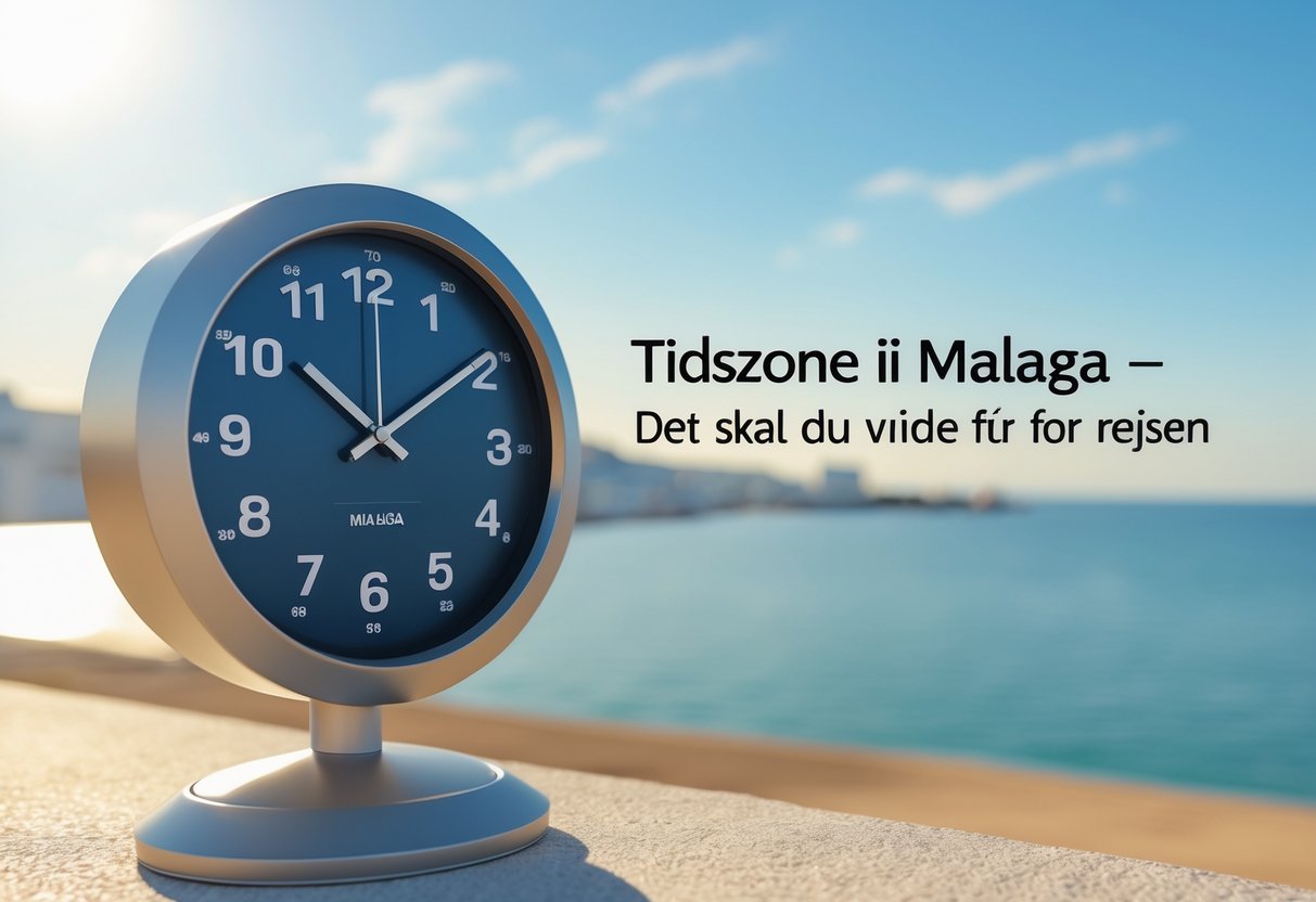 Tidszone i Malaga det skal du vide før rejsen